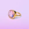 Darby Ring in Crystal Rose