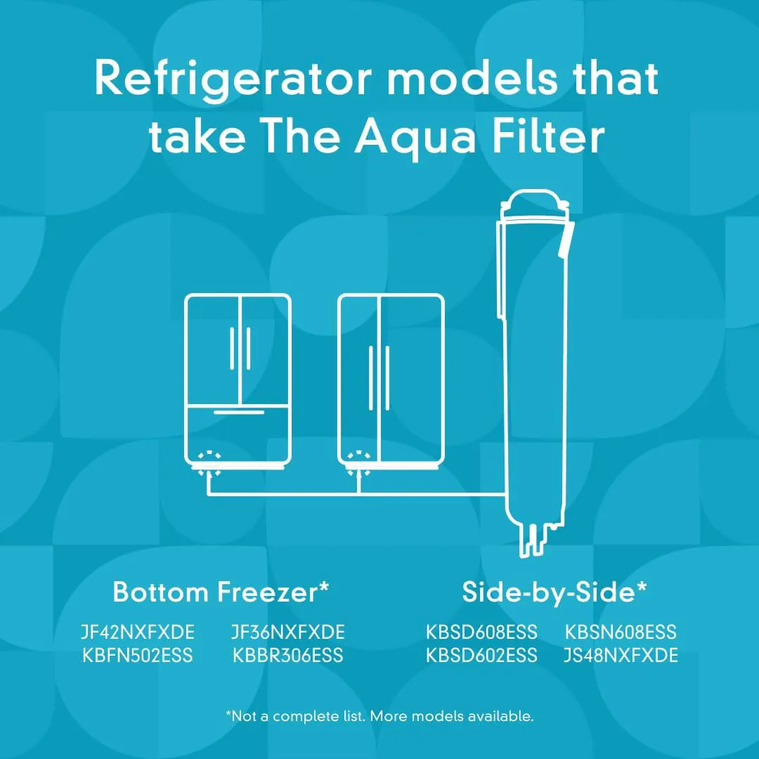 EDR3RXD1 filter 3 - Water Refrigerator Filter 3, EDR3RXD1, Aqua - Image 6